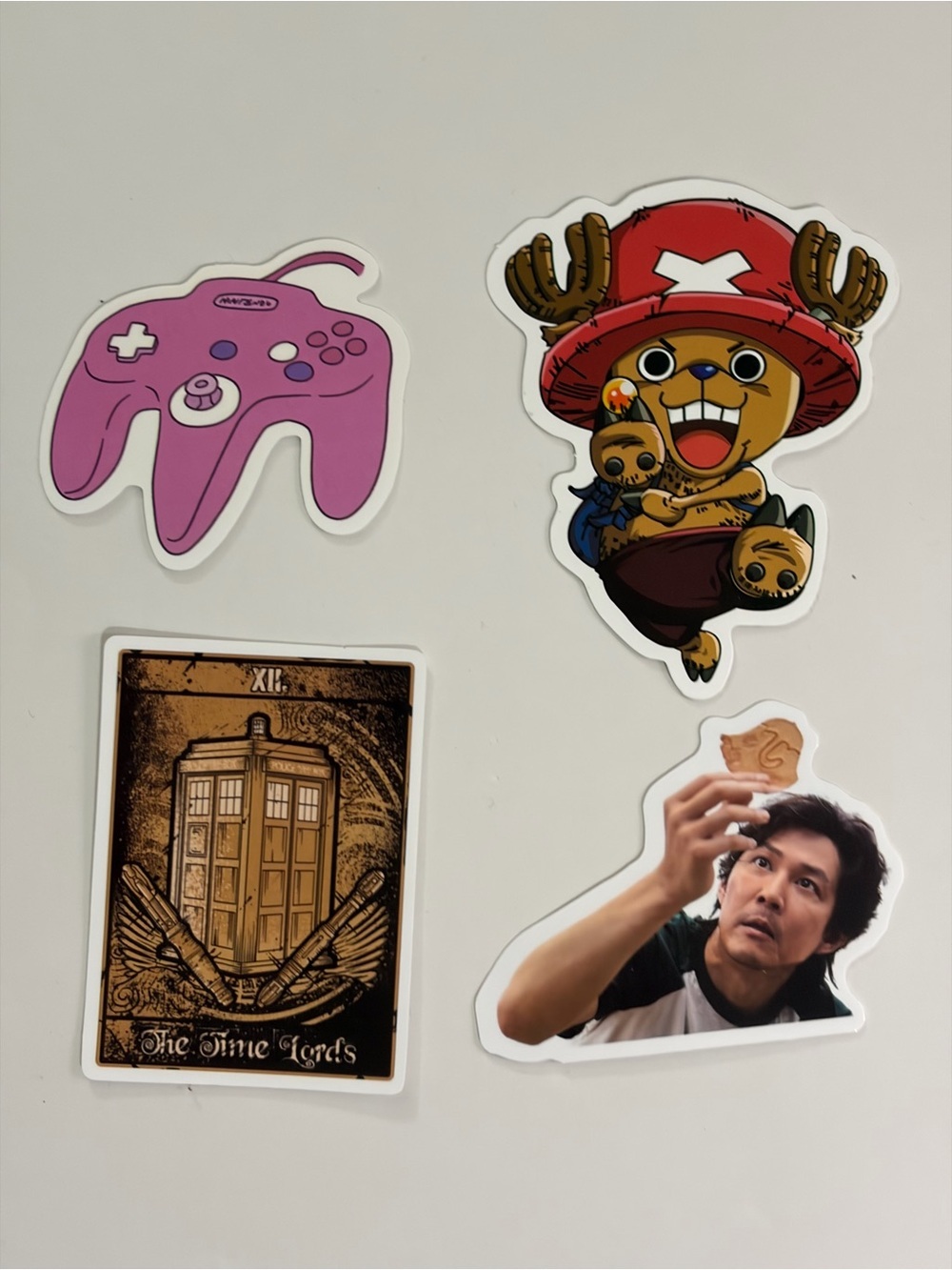 Bundle of 4 Various Vinyl Stickers